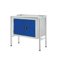 flat top teamleader workstation with double cupboard 9201000460