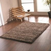 Flair Rugs Lakeland Kensington Chocolate Shaggy Rug 110cm x 170cm