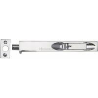 Flush Bolt Size: 15.24 cm H x 1.90 cm W, Finish: Satin Chrome