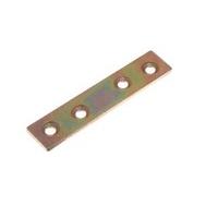 flat mending repair connector joining plate 75mm x 16mm yzp pack of 10 ...