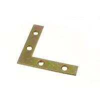 Flat Corner Brace Bracket 63MM X 12.5MM X 2MM 6MM Hole Yzp ( pack 20 )