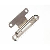 Flat Concealed Hinge Bzp Zinc Plated Steel 63MM X 29MM ( 50 pairs )