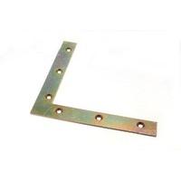 flat corner brace bracket 150mm x 22mm x 27mm 5mm hole yzp pk 200 