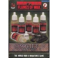 Flames Of War Soviet Paint Set (6 paints)