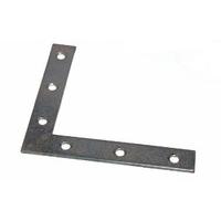 Flat Corner Brace Bracket 100MM X 16MM X 2MM 5MM Hole Bzp ( pack 50 )