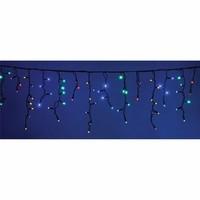 Fluxia Heavy Duty LED Icicle String Lights with Control - Multicolour