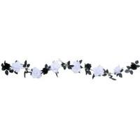 Flower & Skull Garlands - 6 Color Change Light Accessory for Buccaneer Fancy Dress