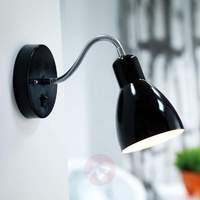 flexible wall lamp cyclone black
