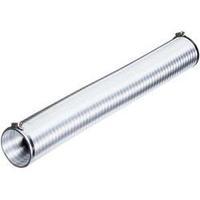 Flexible air duct Aluminium (Ø x L) 10 cm x 2.5 m Wallair ALUMINIUMROHR, GESTAUCHT, DN 100 Silver