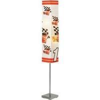 floor standing light e14 40 w brilliant racing iron multi coloured