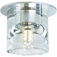 Flush mount light 3-piece set HV halogen G4 3 W Paulmann 92021 Glassy Transparent