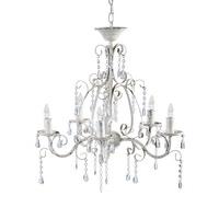 Florence Chandelier - Antique White