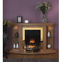 Flamerite Mulberry Electric Fireplace Suite