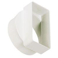 flat channel ducting 4 inch pvc round to rectangular adaptor male e588 ...