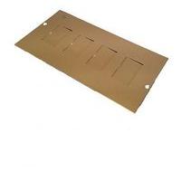 floor socket box 3 compartment accessory plate e58239