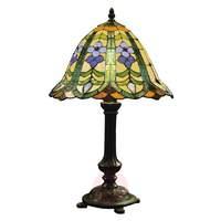 Floral table lamp Eleanor in the Tiffany style