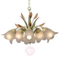 florentine izabella hanging light 5 bulb