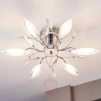 Floral LED ceiling light Kibra