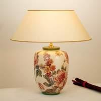 floral table lamp potpourri