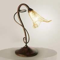 flower shaped table lamp riccardo