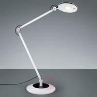 Flexible LED table lamp Roderic in white