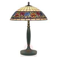 FLORA handmade Tiffany-style table lamp