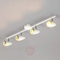 flexible 4 bulb led ceiling spotlight adea