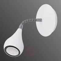 flexible led wall spotlight pero in white