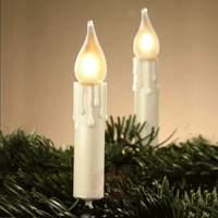 Flame candle string lights - 15 bulbs