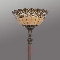 Floor lamp Thessa in the Tiffany style