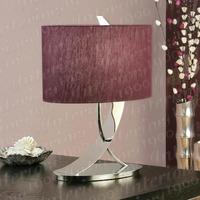 Flex Table Lamp with Purple Shade