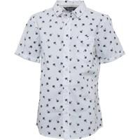 Fluid Boys Printed Short Sleeve Shirt White