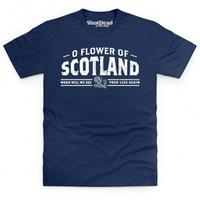 Flower Of Scotland Kid\'s T Shirt