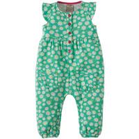 Flower Button Dungaree