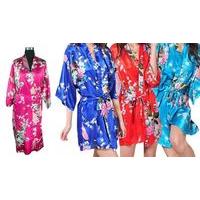 floral print kimono robe 4 colours