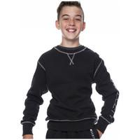 flow society pullover theo boyss childrens sweatshirt in black