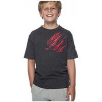 Flow Society T-Shirt HUGO boys\'s Children\'s T shirt in black