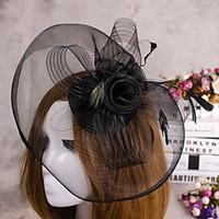 flower shape veil fascinators hat hair jewelry for wedding party