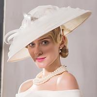 Flax Net Headpiece-Wedding Special Occasion Casual Fascinators Hats 1 Piece