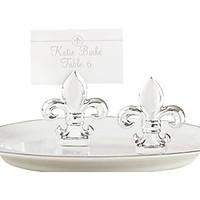 Fleur De Lis Place Card/Photo Holders Place Card Holder Beter Gifts Wedding Decorations