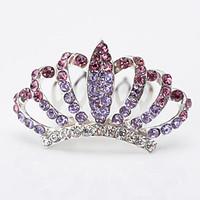 flower girls rhinestonealloy headpiece partycasual sweet tiaras 1 piec ...