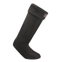 Fleece Wellington Socks Black