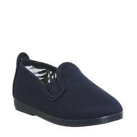 Flossy Plimsole NAVY MONO