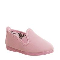 Flossy Plimsole BABY PINK MONO