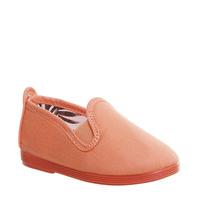 Flossy Plimsole CORAL MONO