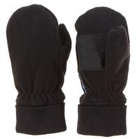 Fleece Mittens - Black quality kids boys girls