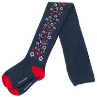 floral girls tights blue quality kids boys girls