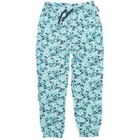 floral girls trousers blue quality kids boys girls