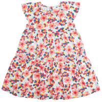 floral girls dress white quality kids boys girls