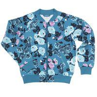 Floral Kids Jacket - Blue quality kids boys girls